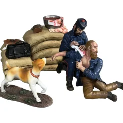 Surgeon Reynolds Attending Commissary Dalton 1/30 Figure Set William Britain (20220) 1:30 Scale Metal by William Britain