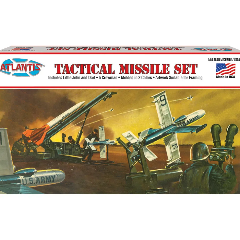 Tactical Missile Set 1/40 Kit 1:40 scale Plastic by Atlantis Models