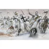 Teutonic Knights (Medieval Era) 1/72 Plastic Figure Set Italeri (6019) 1:72 scale Plastic by Italeri