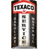 Texaco Rolled 3D Metal Sign Metal Sign by Desperate Enterprises
