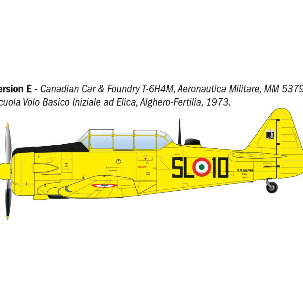 T-6G Texan 1/48 Kit 1:48 scale Plastic by Italeri