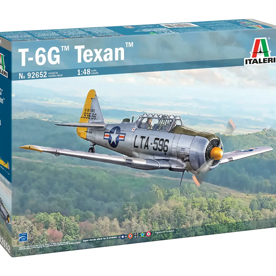 T-6G Texan 1/48 Kit 1:48 scale Plastic by Italeri