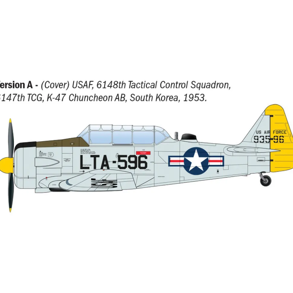 T-6G Texan 1/48 Kit 1:48 scale Plastic by Italeri