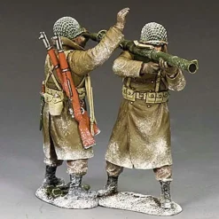 The Bazooka Team 1/30 Figure Set K & C (BBA098) by King and Country