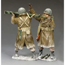 The Bazooka Team 1/30 Figure Set K & C (BBA098) by King and Country