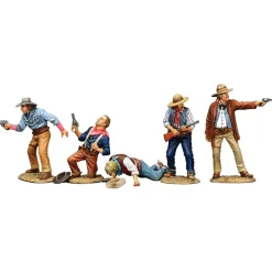 The Clanton Gang 1/30 Figure Set K&C (TRW211) 1:30 scale Metal by King and Country
