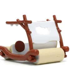 The Flintmobile with Fred Flintstone Figure - Hollywood Rides 1:32 Scale Diecast Model Car by Jada Toys