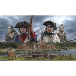 The Last Outpost - FR./Indian War 1/72 Figure Kit 1:72 Scale Plastic Model Kit by Italeri