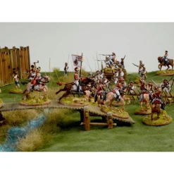 The Last Outpost - FR./Indian War 1/72 Figure Kit 1:72 Scale Plastic Model Kit by Italeri