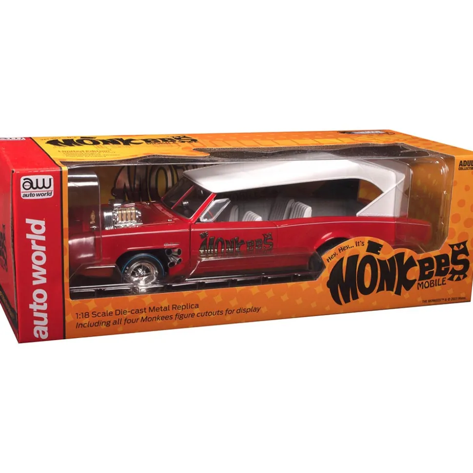 The Monkeemobile 1:18 Scale Diecast Model Car by Auto World