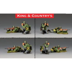 The Sniping Team 1/30 Figure K&C (WH132) 1:30 scale Metal by King and Country