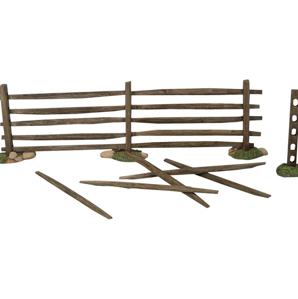 18th-19th Century Turnpike Fence 1/30 Model William Britain (53015) 1:30 Scale Metal by William Britain
