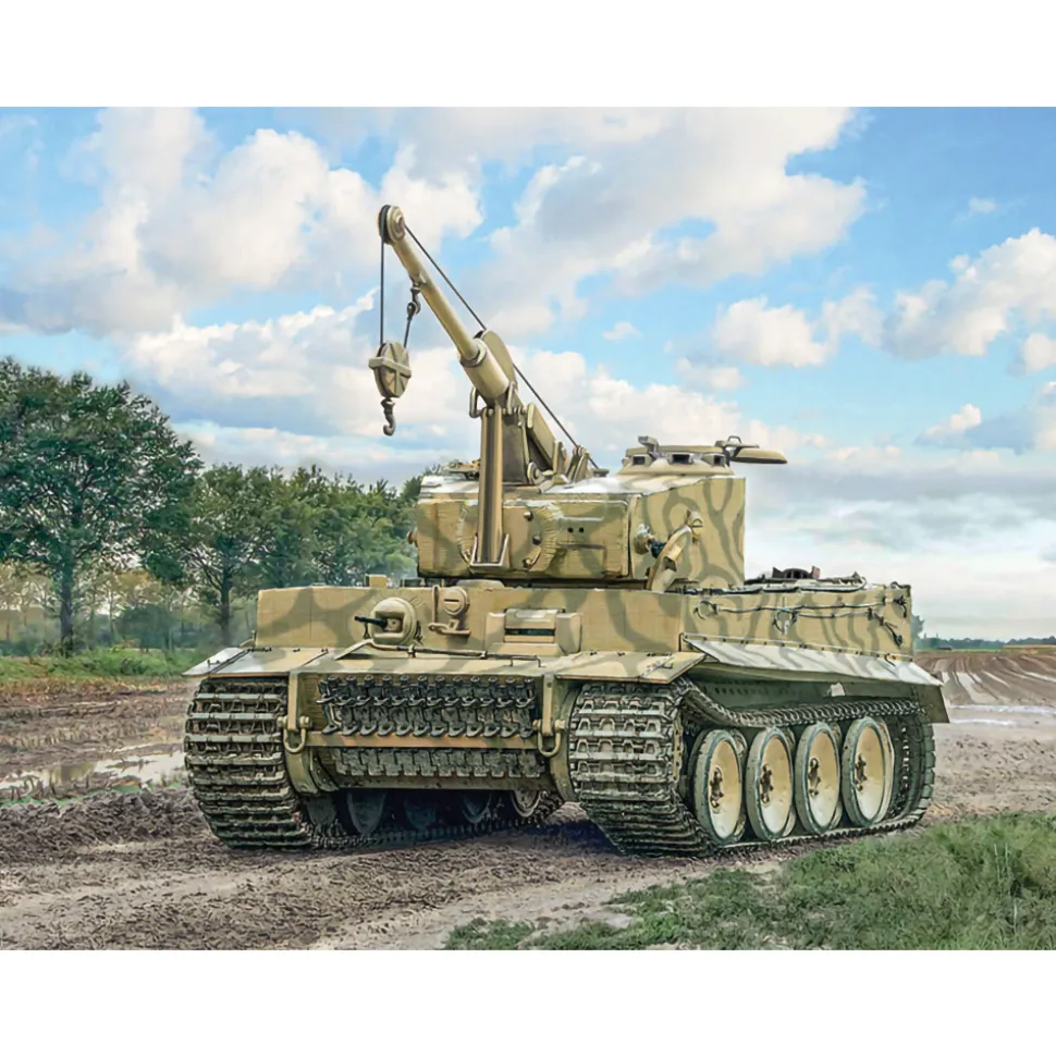Tiger Support Vehicle 1/35 Kit 1:35 scale Plastic by Italeri