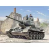 T34/85 Medium Tank 1/35 Kit 1:35 scale Plastic by Italeri