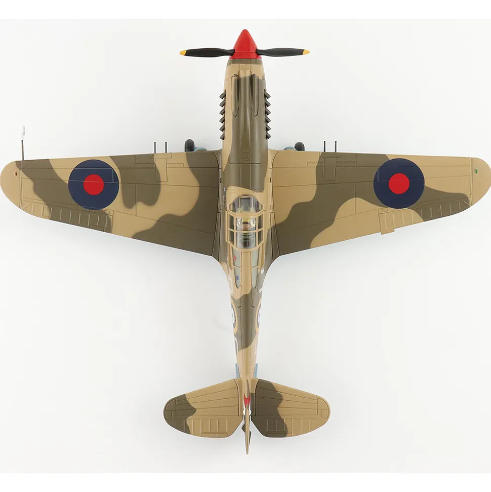 Tomahawk Mk. IIB 1/48 Die Cast Model "Clive Caldwell", 250 Sqn., RAF, North Africa 1942 1:48 scale Metal by Hobby Master