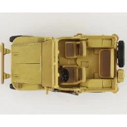 1/4 ton Military Vehicle 1/72 Die Cast Model - HG4217 British 8th Army, Gen. Bernard Montgomery, 1943 1:72 scale Metal by Hobby Master