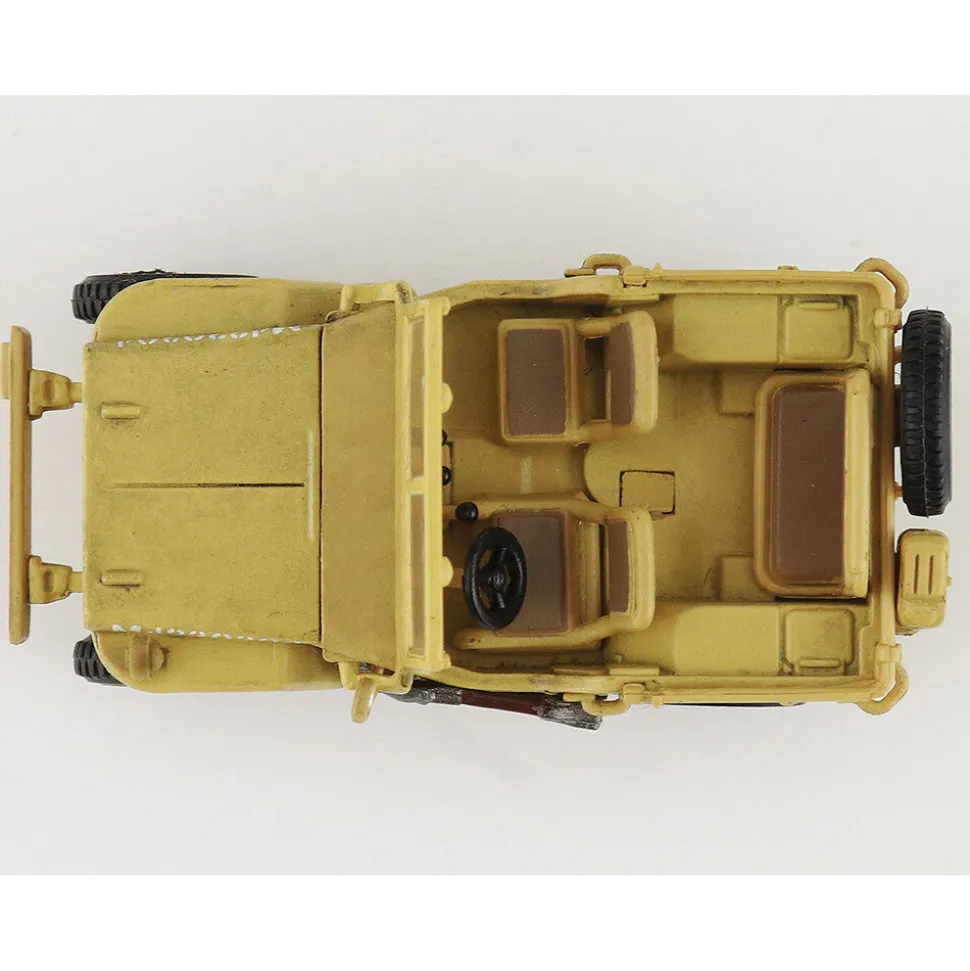 1/4 ton Military Vehicle 1/72 Die Cast Model - HG4217 British 8th Army, Gen. Bernard Montgomery, 1943 1:72 scale Metal by Hobby Master