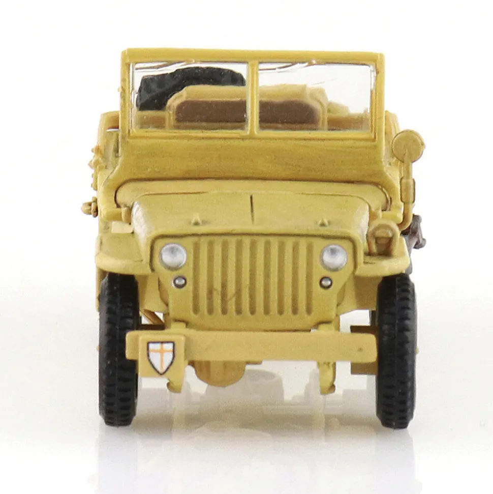 1/4 ton Military Vehicle 1/72 Die Cast Model - HG4217 British 8th Army, Gen. Bernard Montgomery, 1943 1:72 scale Metal by Hobby Master