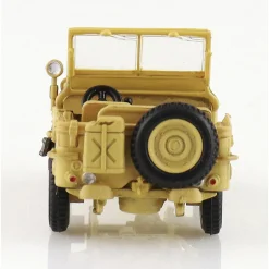 1/4 ton Military Vehicle 1/72 Die Cast Model - HG4217 British 8th Army, Gen. Bernard Montgomery, 1943 1:72 scale Metal by Hobby Master