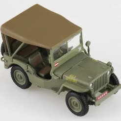 1/4 ton Military Vehicle 1/72 Die Cast Model - HG4216 Gen. Douglas MacArthur, Leyte, WWII, 1945 1:72 scale Metal by Hobby Master