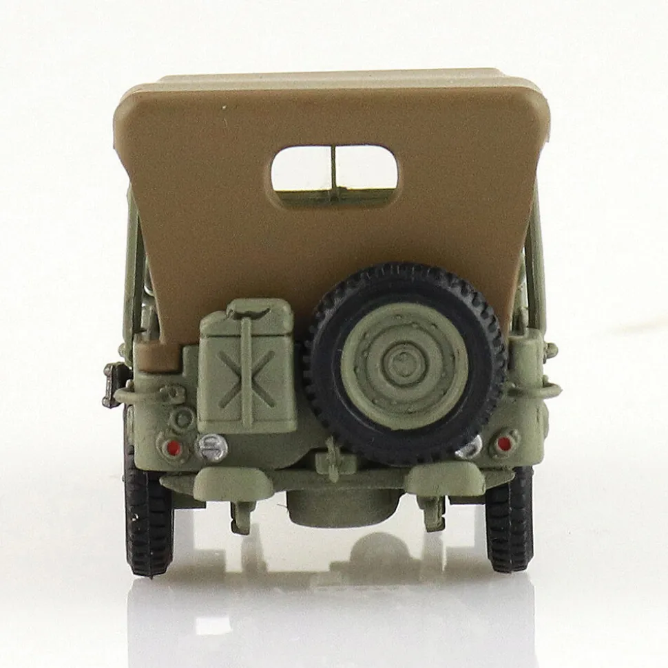 1/4 ton Military Vehicle 1/72 Die Cast Model - HG4216 Gen. Douglas MacArthur, Leyte, WWII, 1945 1:72 scale Metal by Hobby Master
