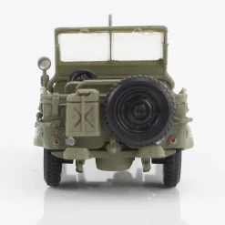 1/4 ton Military Vehicle 1/72 Die Cast Model - HG4215 U.S. 3rd Army,War Eagle, 1945 1:72 Scale Metal by Hobby Master