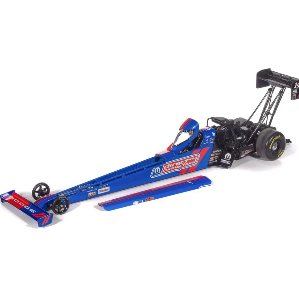 2025 Tony Stewart Direct Connection Top Fuel Dragster 1:24 Scale Diecast Model Car by Auto World
