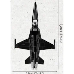 TOP GUN MIG-28 Fighter Jet Building Brick Set 1:48 Scale by Cobi Toys