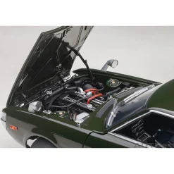 1973 Toyota Celica Liftback 2000GT (RA25) - Moss Green 1:18 Scale Diecast Model Car by AutoArt
