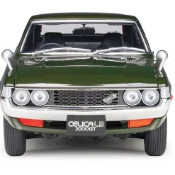 1973 Toyota Celica Liftback 2000GT (RA25) - Moss Green 1:18 Scale Diecast Model Car by AutoArt