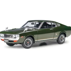 1973 Toyota Celica Liftback 2000GT (RA25) - Moss Green 1:18 Scale Diecast Model Car by AutoArt