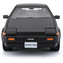 Toyota Corolla (Sprinter Trueno) AE86 - Black 1:24 Scale Diecast Model Truck by Maisto