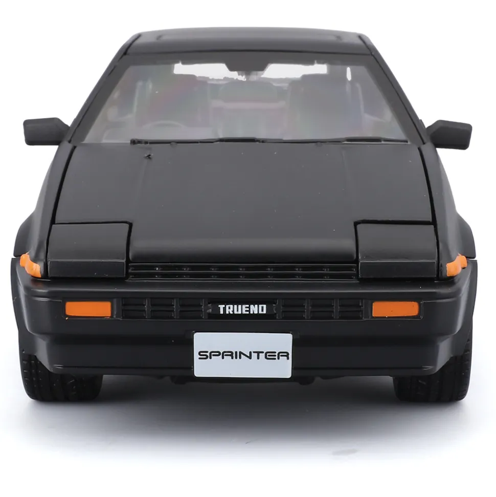 Toyota Corolla (Sprinter Trueno) AE86 - Black 1:24 Scale Diecast Model Truck by Maisto