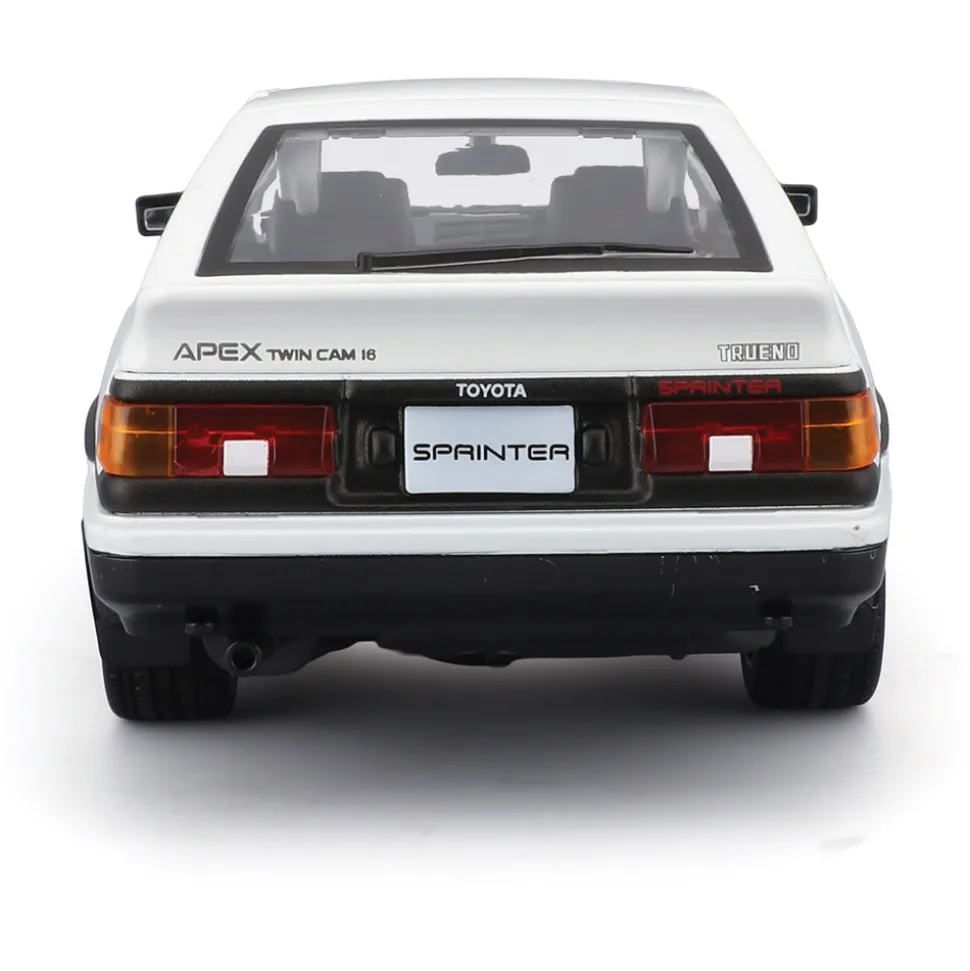 Toyota Corolla (Sprinter Trueno) AE86 - White 1:24 Scale Diecast Model Truck by Maisto
