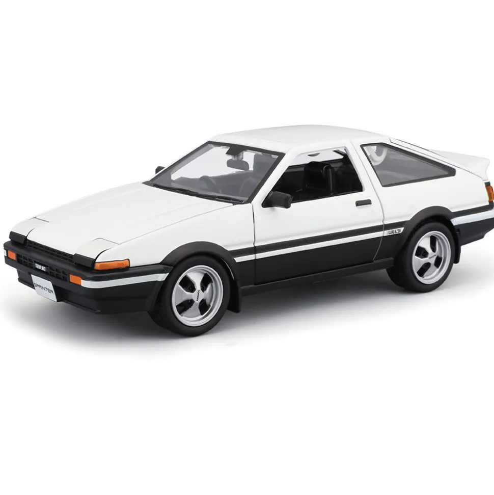 Toyota Corolla (Sprinter Trueno) AE86 - White 1:24 Scale Diecast Model Truck by Maisto