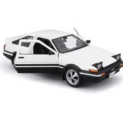 Toyota Corolla (Sprinter Trueno) AE86 - White 1:24 Scale Diecast Model Truck by Maisto