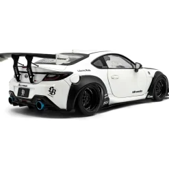 2024 Toyota GR 86 LBWK Body Kit - Pearl White 1:18 Scale Diecast Model Car by Solido