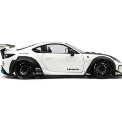 2024 Toyota GR 86 LBWK Body Kit - Pearl White 1:18 Scale Diecast Model Car by Solido