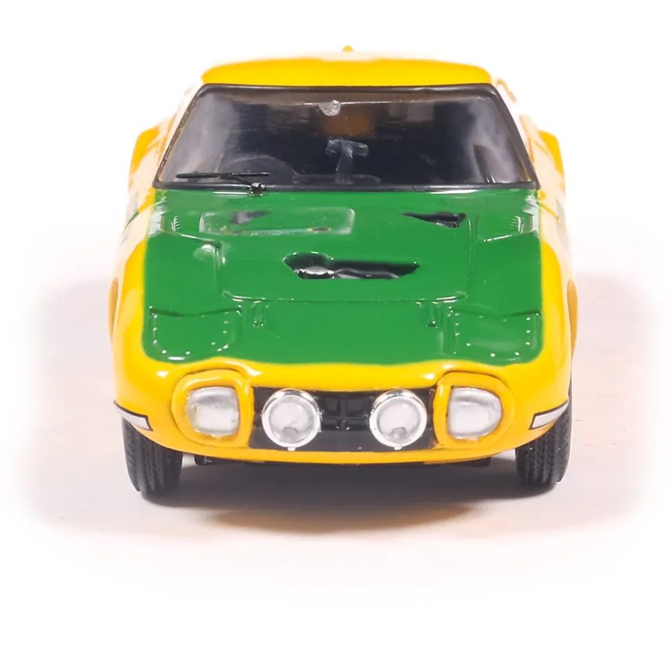 1966 Toyota 2000GT - Yatabe Speed Trials - Yellow 1:64 Scale Diecast Model Car by IXO Models