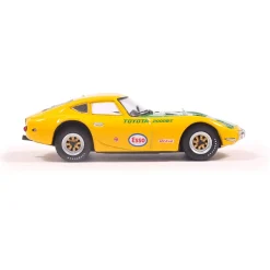 1966 Toyota 2000GT - Yatabe Speed Trials - Yellow 1:64 Scale Diecast Model Car by IXO Models