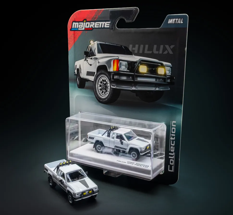 1985 Toyota Hilux SR5 1:64 Scale Diecast Model Truck by Jada Toys