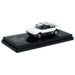 1985 Toyota MR2 MK1 - White/ Silver 1:64 Scale Diecast Model Car by Paragon Models