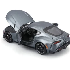 2022 Toyota Supra GR - Gray 1:24 Scale Diecast Model Car by Maisto