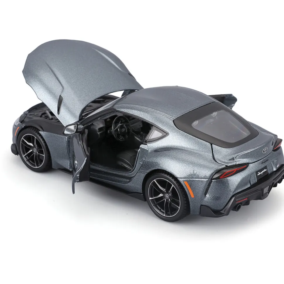 2022 Toyota Supra GR - Gray 1:24 Scale Diecast Model Car by Maisto