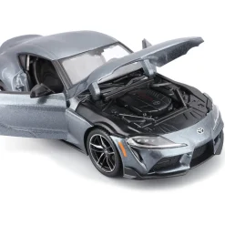 2022 Toyota Supra GR - Gray 1:24 Scale Diecast Model Car by Maisto