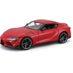 2022 Toyota Supra GR - Red 1:24 Scale Diecast Model Car by Maisto