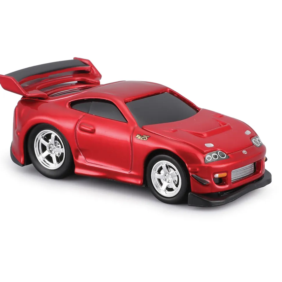 1995 Toyota Supra MK4 - Gray- Muscle Machines 25th 1:64 Scale by Muscle Machines