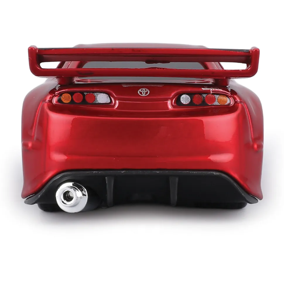 1995 Toyota Supra MK4 - Red - Muscle Machines 25th 1:64 Scale by Muscle Machines