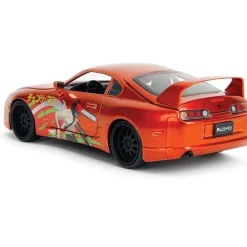 1995 Toyota Supra with Chainsaw Man Diecast Figure 1:24 Scale Diecast Model Car by Jada Toys