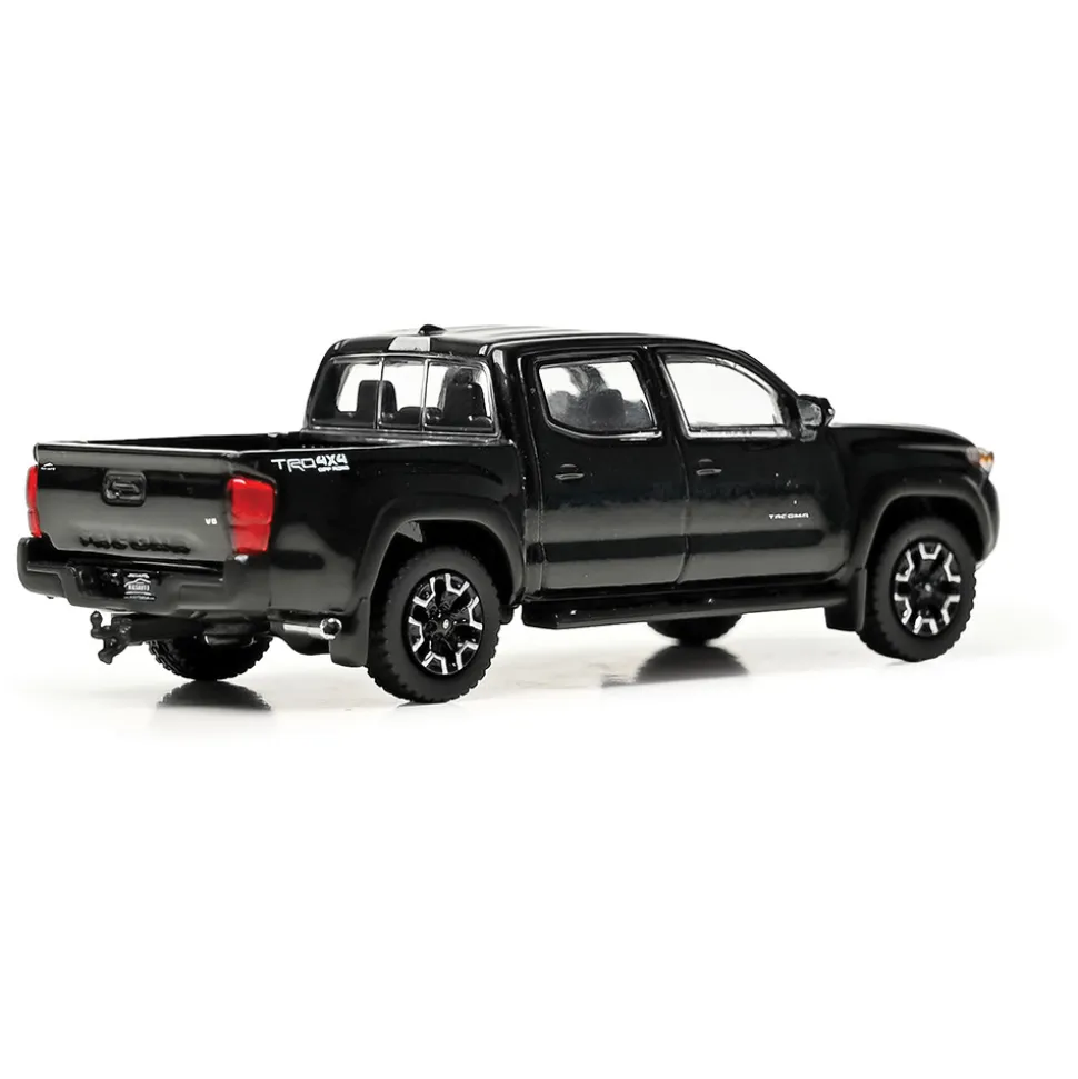 2022 Toyota Tacoma - Midnight Black Metallic 1:64 Scale Diecast Model Truck by IXO Models